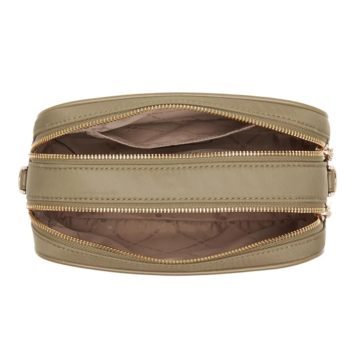 Michael Kors Md Dblzp Chn Camera Xbody Safari Green | Camera Bag