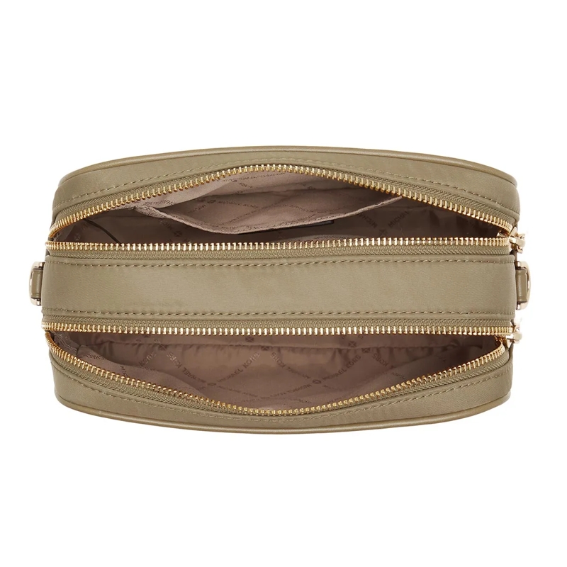 MICHAEL Michael Kors Camera Bag Md Dblzp Chn Camera Xbody Safari Green(Image 6)
