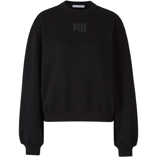 Alexander Wang Sweatshirts Crew Neck Sweatshirt schwarz