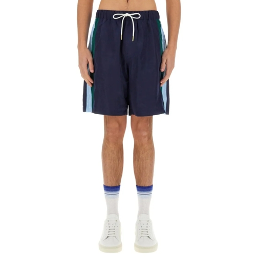 Casablanca Legere Shorts Relaxed Fit Activewear Shorts Blue