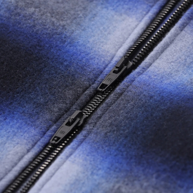 Balenciaga Jacke Jacke aus Wolle blau(Image 6)