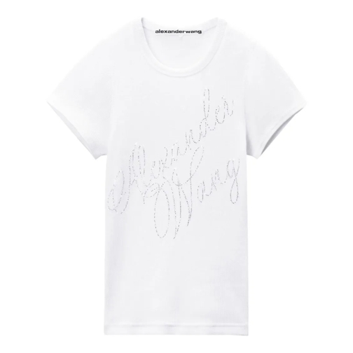 Alexander Wang White Cotton T-Shirt White T-Shirts