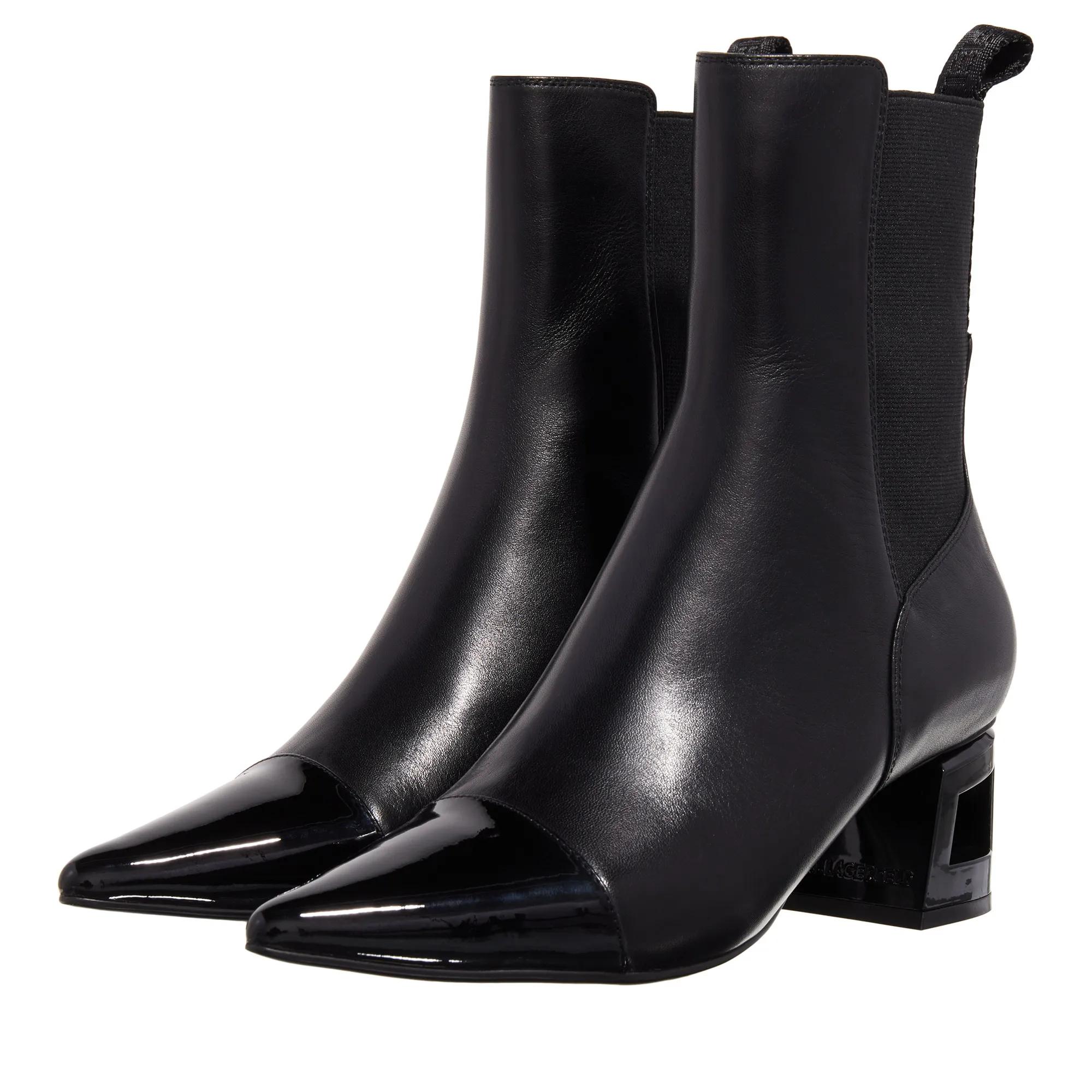 Karl Lagerfeld Boots & Stiefeletten - Tetra Heel Ankle Gore Boot - Gr. 36 (EU) - in Schwarz - für Damen