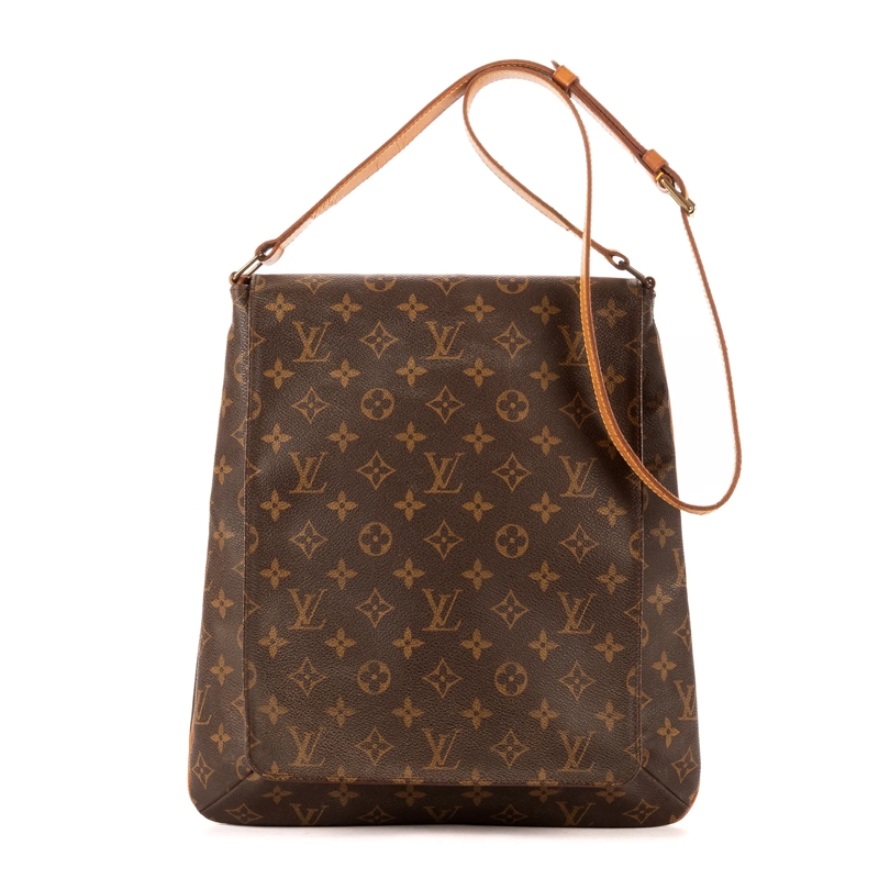 Louis Vuitton Schultertasche Musette Salsa Long Strap GM braun