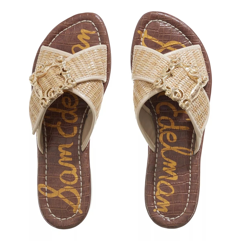 Sam Edelman Slides Gracyn Dark Natural(Image 5)