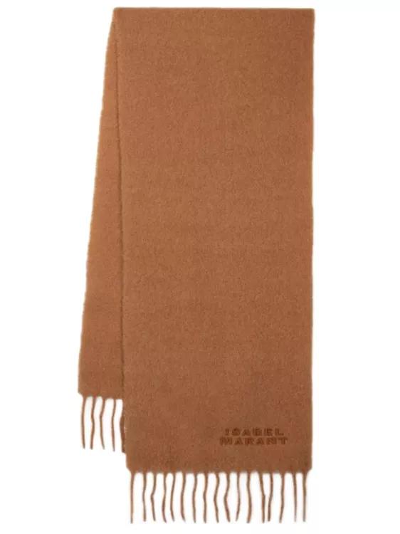 Isabel Marant Tücher & Schals - Firny Scarf - Wool - Beige - Gr. unisize - in Braun - für Damen