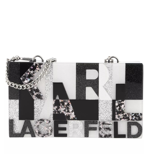 Karl Lagerfeld Karl Multi Glitt Minaudiere Multi Borsetta clutch