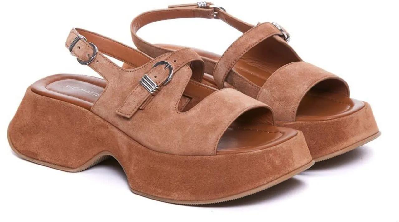 Thumbnail - Vic Matié Sandalen - Sandals Brown - Gr. 38,5 (EU) - in Braun - für Damen