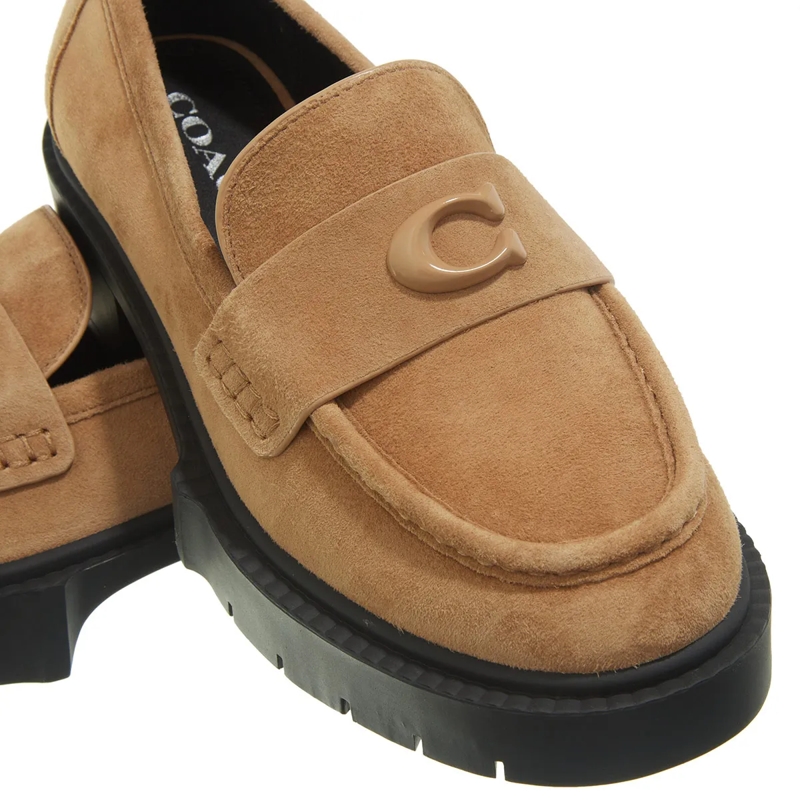 Coach Loafer Leah Suede Loafer peanut(Image 3)