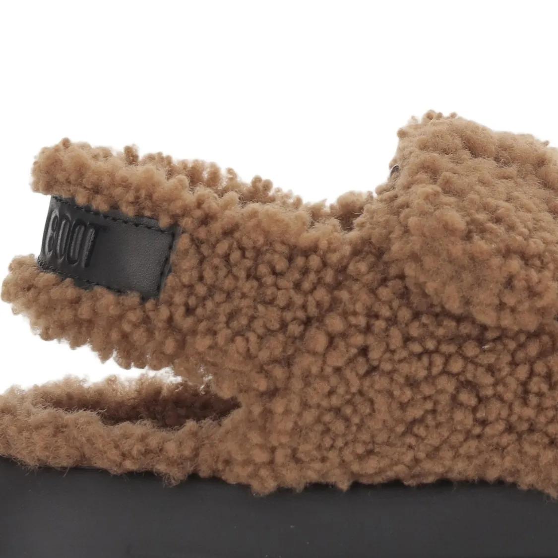 Thumbnail - Moonboot Stiefel - Shearling Sandal Boots - Gr. 36 (EU) - in Schwarz - für Damen