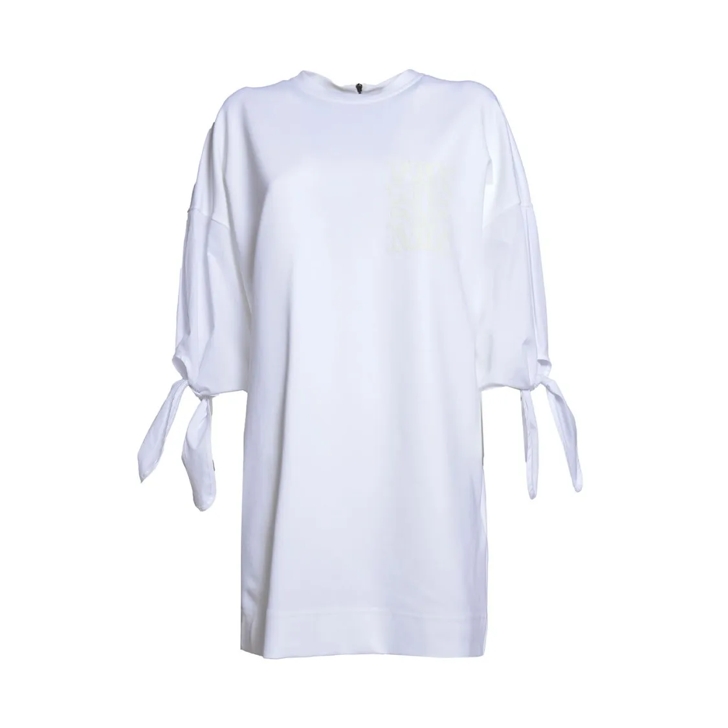 オールインワン・サロペット Max Mara Short Agora Poplin Dress White Max Mara Short Agora Poplin Dress White White | Mini-jurk