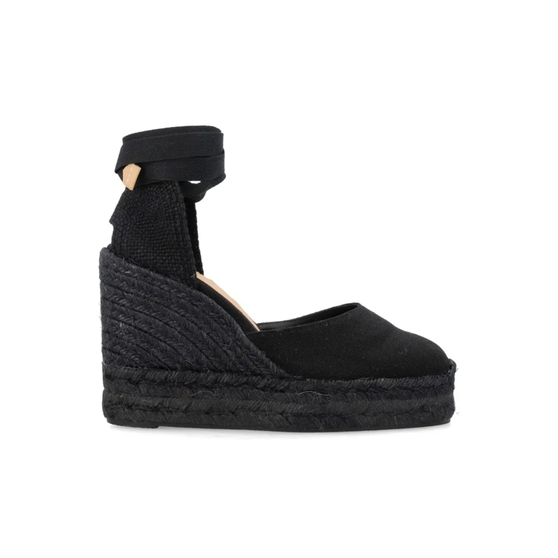 Castaner Sandalen Carina 8 Cotton Espadrilles Black