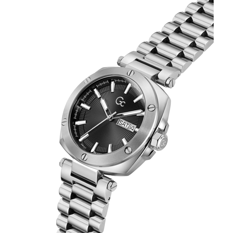 GC Quarzuhr Quarz-Analoguhr Gc Nobilis silber(Image 4)