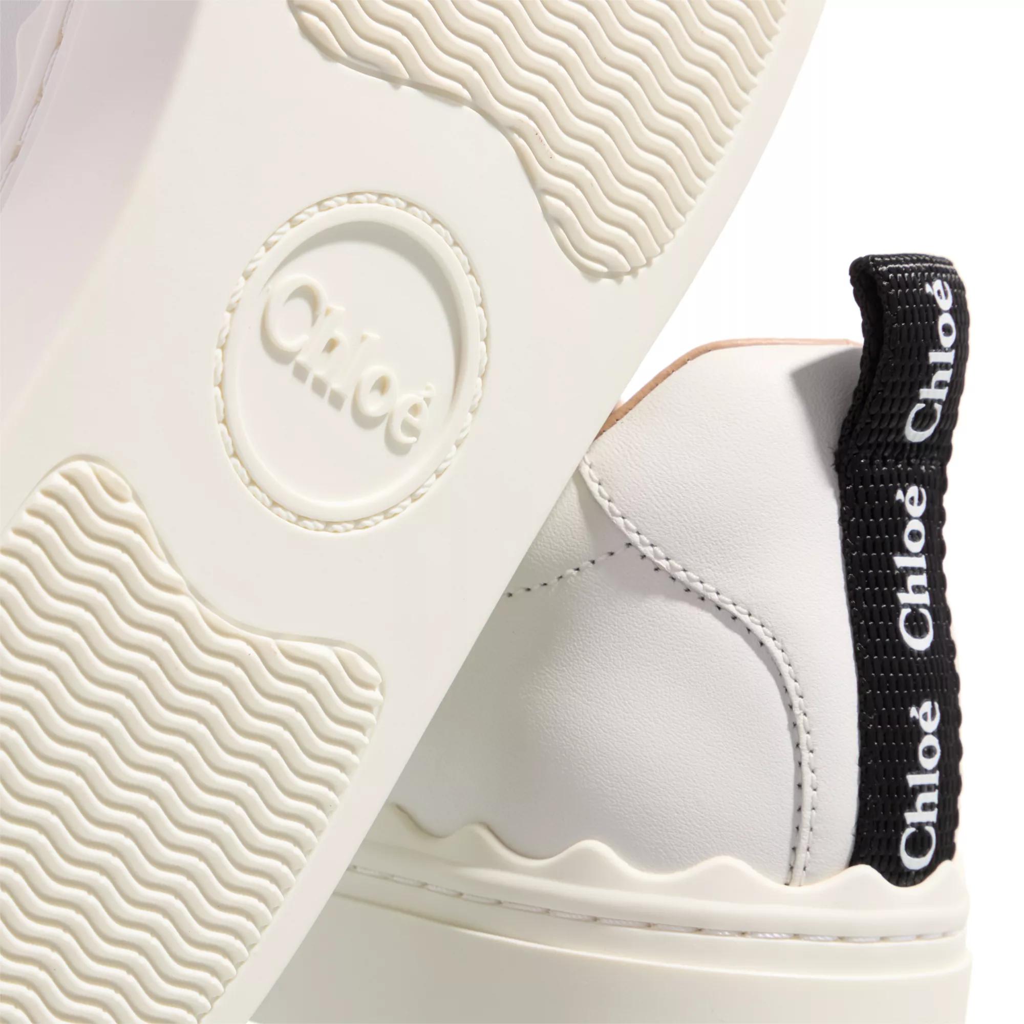 Chloe Lauren White Low Top Sneaker