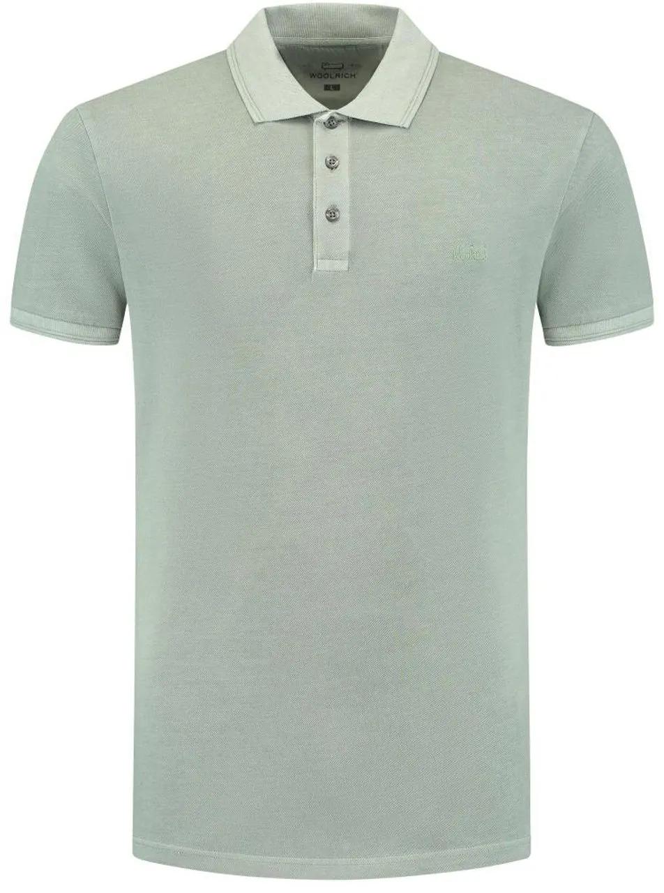 Thumbnail - Woolrich - mackinack polo lightgreen (lime) - Größe XL - grün