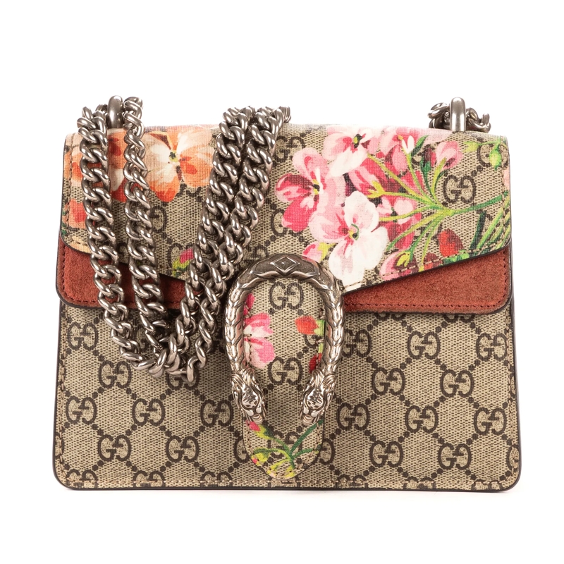 Gucci Crossbody Bag Blooms Dionysus Mini beige