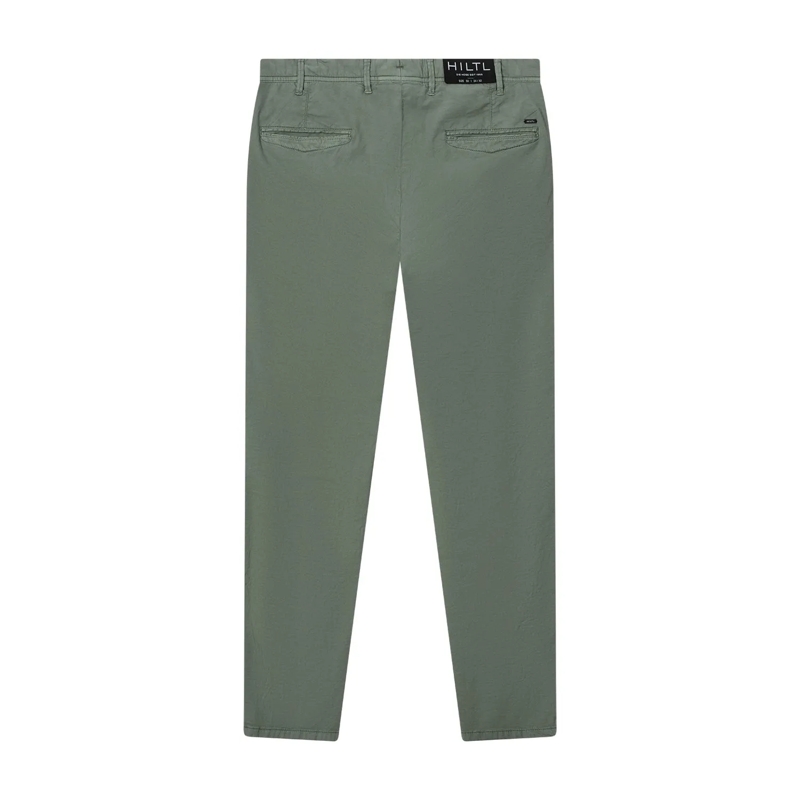 Hiltl Casual broeken Chinohose aus Baumwollmix grün(Image 2)