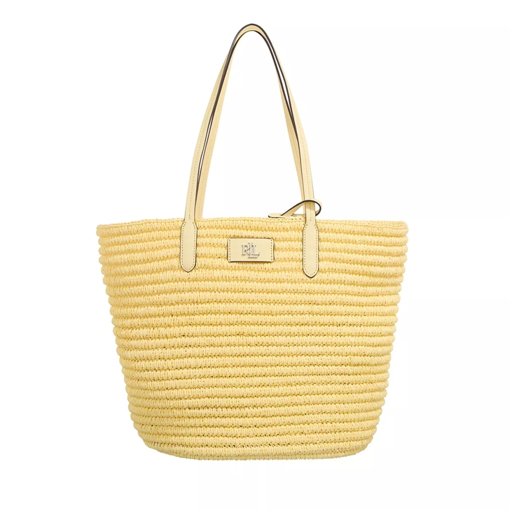 Lauren Ralph Lauren Brie 31 Tote Large T Bird Yellow T Bird Yellow Basket Bag