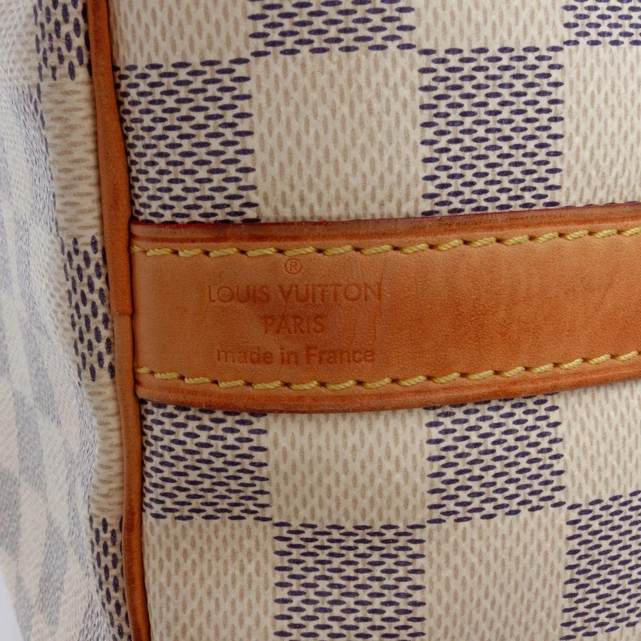 Thumbnail - Louis Vuitton Hobo Bags - Damier Azur Speedy Bandouliere 35 - Gr. unisize - in Weiß - für Damen