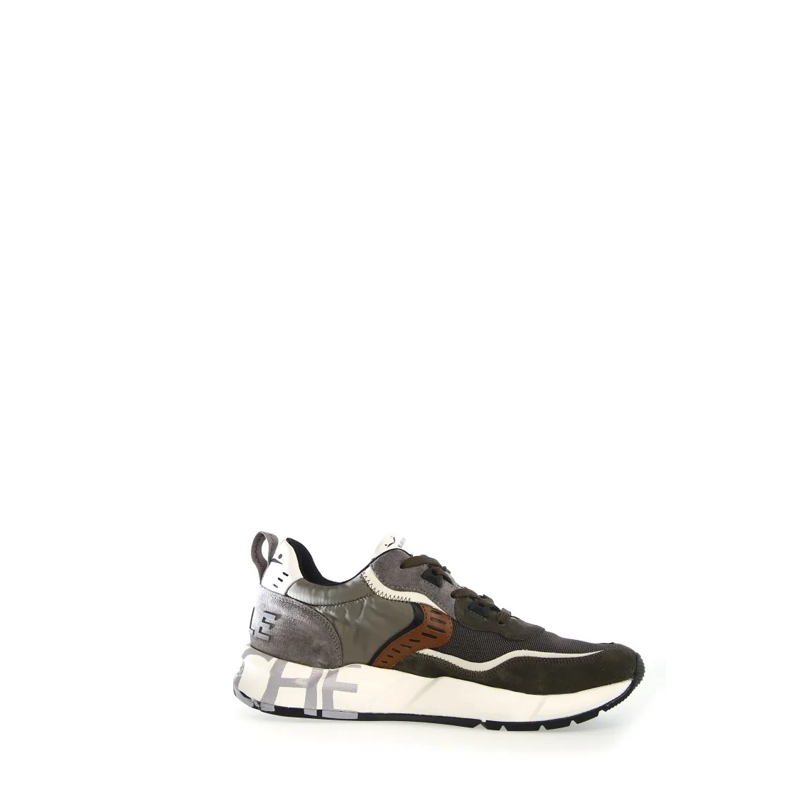Voile Blanche Low-Top-Sneaker Sporty Leather Sneakers With Urban Flair And Fit Neutrals