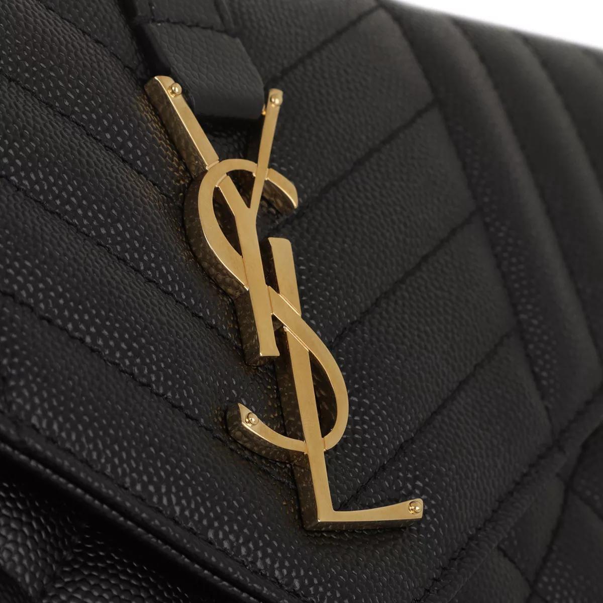 Ysl leather wallet on chain sale