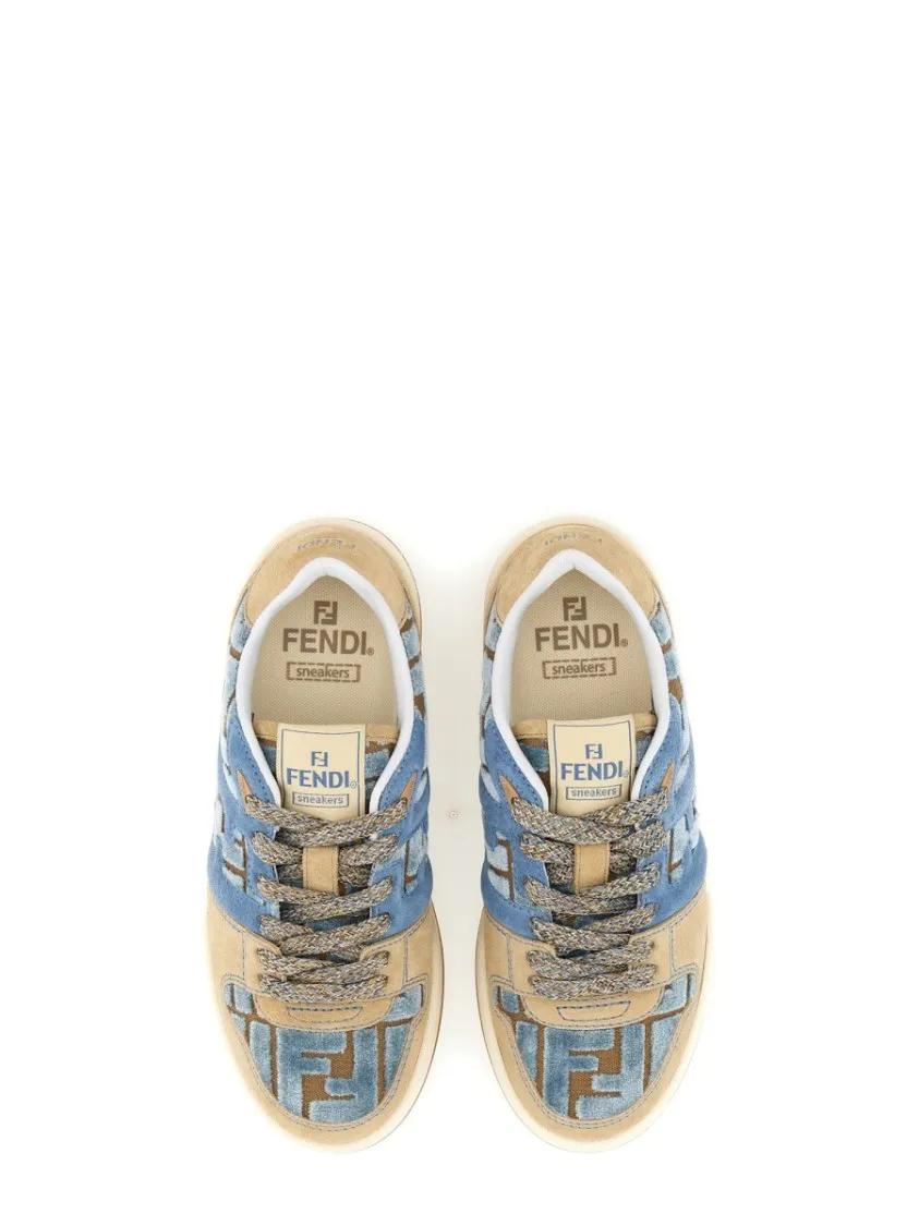 Thumbnail - Fendi Low-Top Sneaker - "Match" Sneaker - Gr. 35 (EU) - in Bunt - für Damen