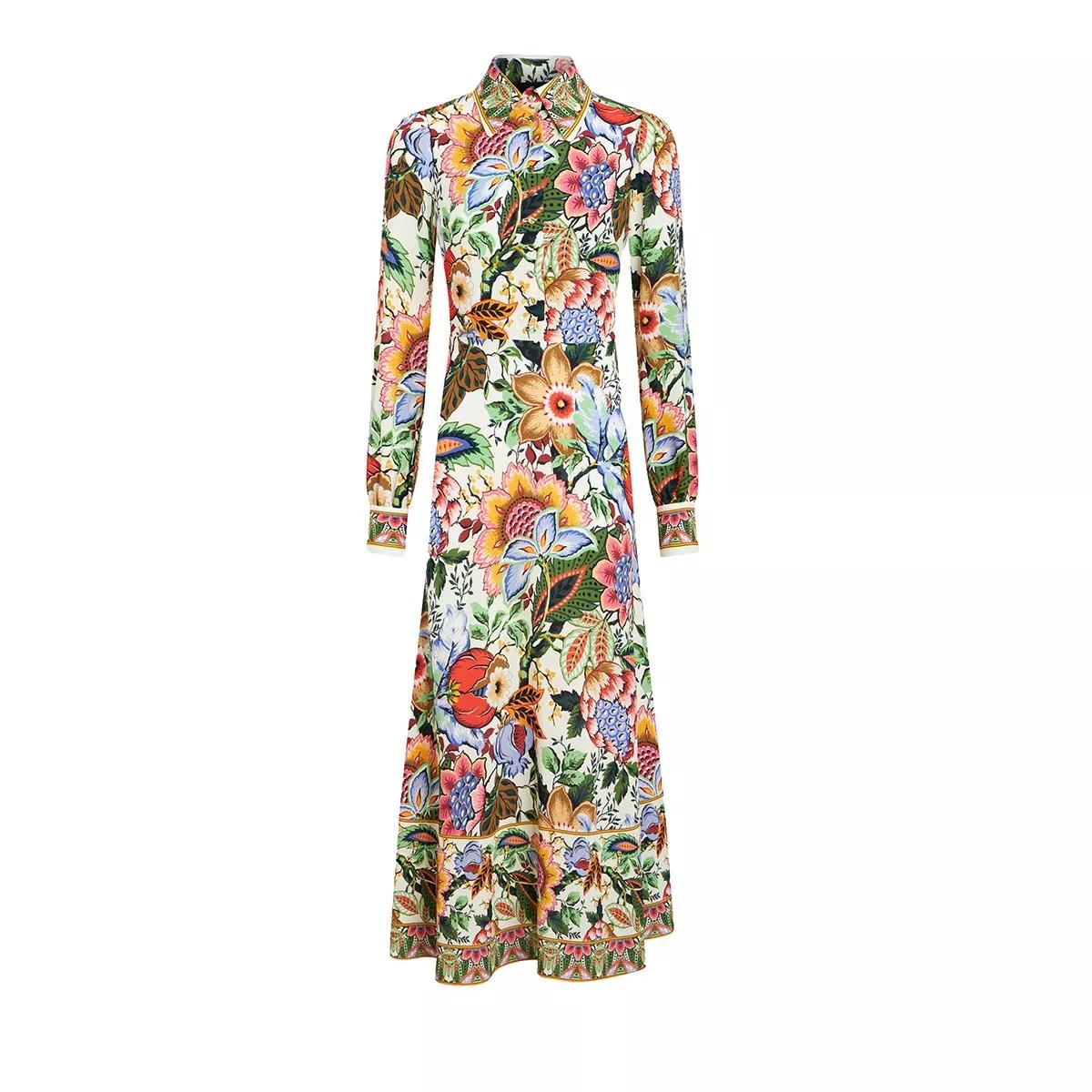 Etro - Long Dress Floral - Größe I40 - bordeaux