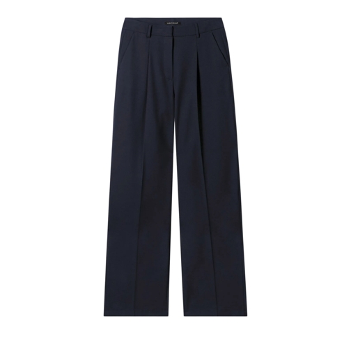 Luisa Cerano  Wideleg-Pants mit Bundfalten dark blue