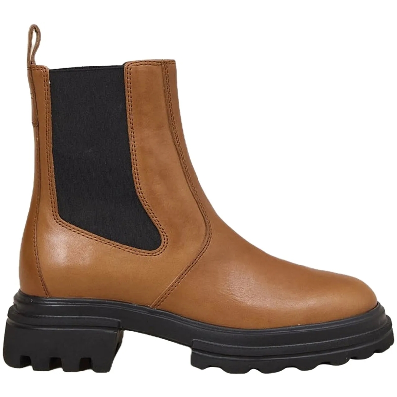 Hogan Stiefel Boots Cuoio Scuro braun