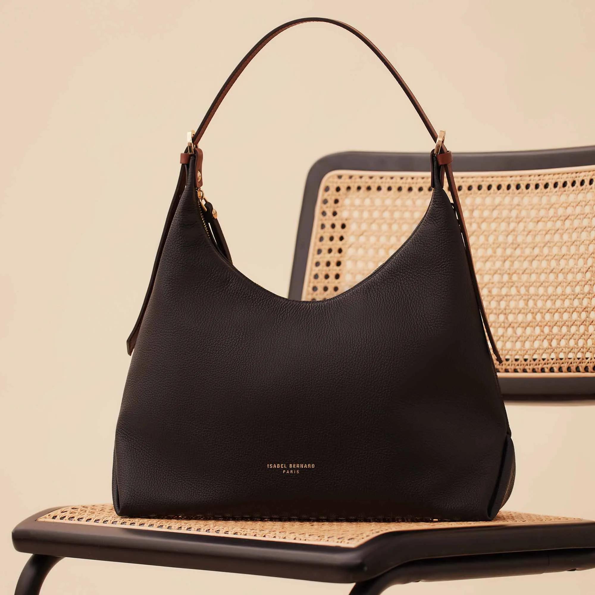 Isabel Bernard Hobo bags Honoré Muriel Schultertasche in zwart