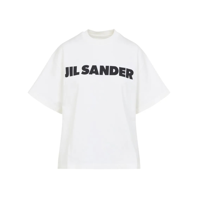Jil Sander T-shirt White Cotton Crew Neck T-Shirt White