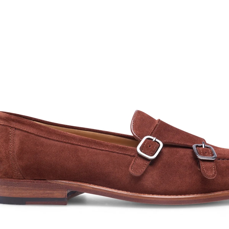 Heinrich Dinkelacker Loafer Loafer Wien Double Monk V mittel-braun(Image 3)