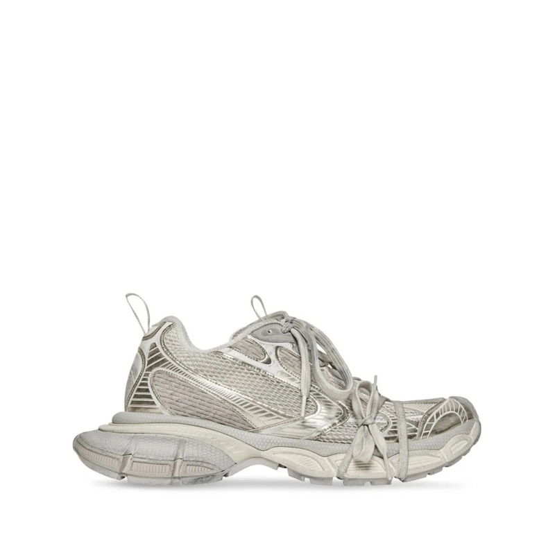 Balenciaga Lage-top sneaker 3Xl Mesh Panel Sneakers Grey