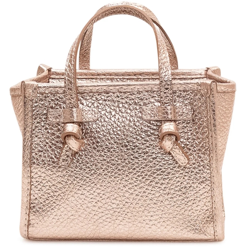 Gianni Chiarini Tote Borsa Miss Marcella con Doppi Manici e Dettagli An gold