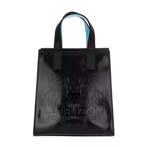 Kenzo Tiger Mini Tote Bag PVC Black Tote