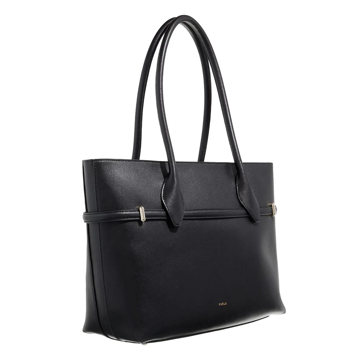 Furla Shoppers & Totes Goccia L Tote in zwart