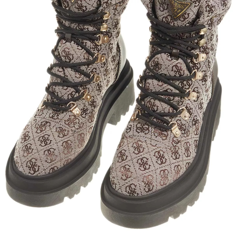 Guess Bottes à lacets Vaney olive(Image 6)