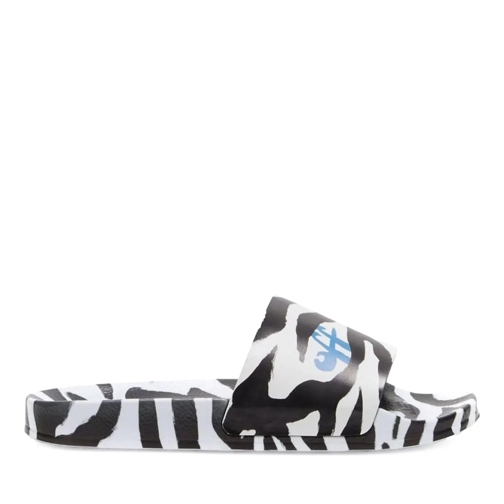 Off-White sneaker basse Printed Logo Pool Slides Sandals mehrfarbig