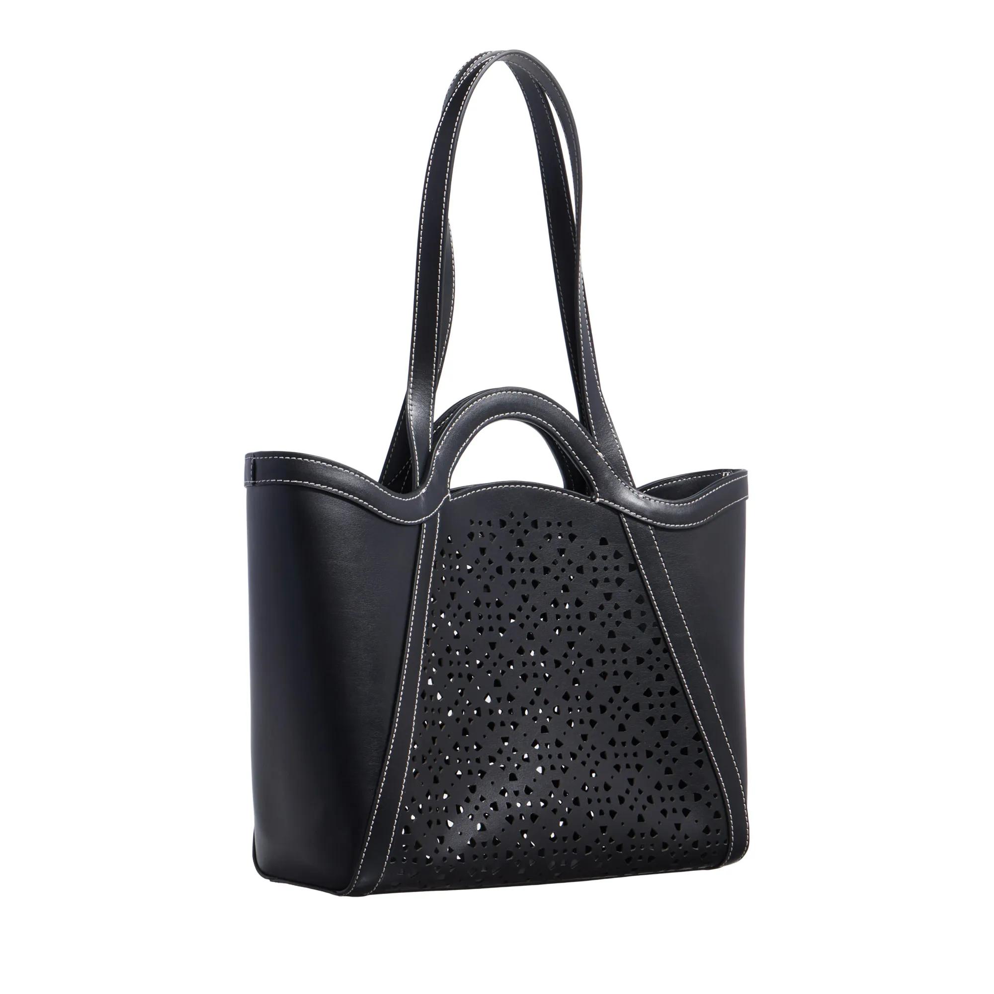 Coccinelle Shoppers amalia Cow.Per. in zwart