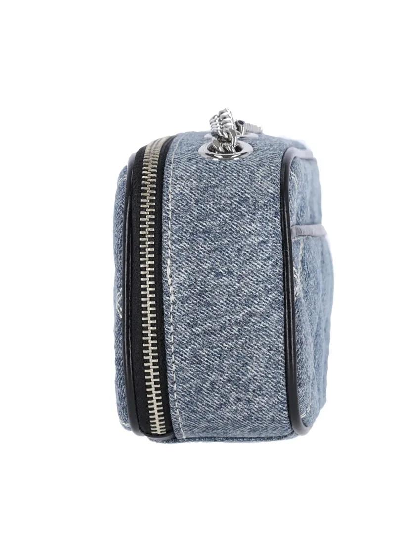 Thumbnail - Marc Jacobs Hobo Bags - The Bi-Color Snapshot Shoulder Bag – Blue - Gr. unisize - in Blau - für Damen