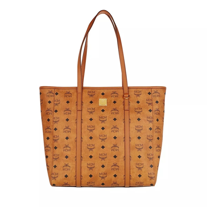 Mcm monogram shop tote bag