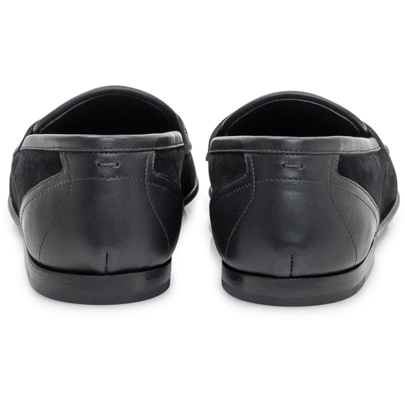 Dolce&Gabbana Loafer Pantofola con Fibbia schwarz(Image 3)