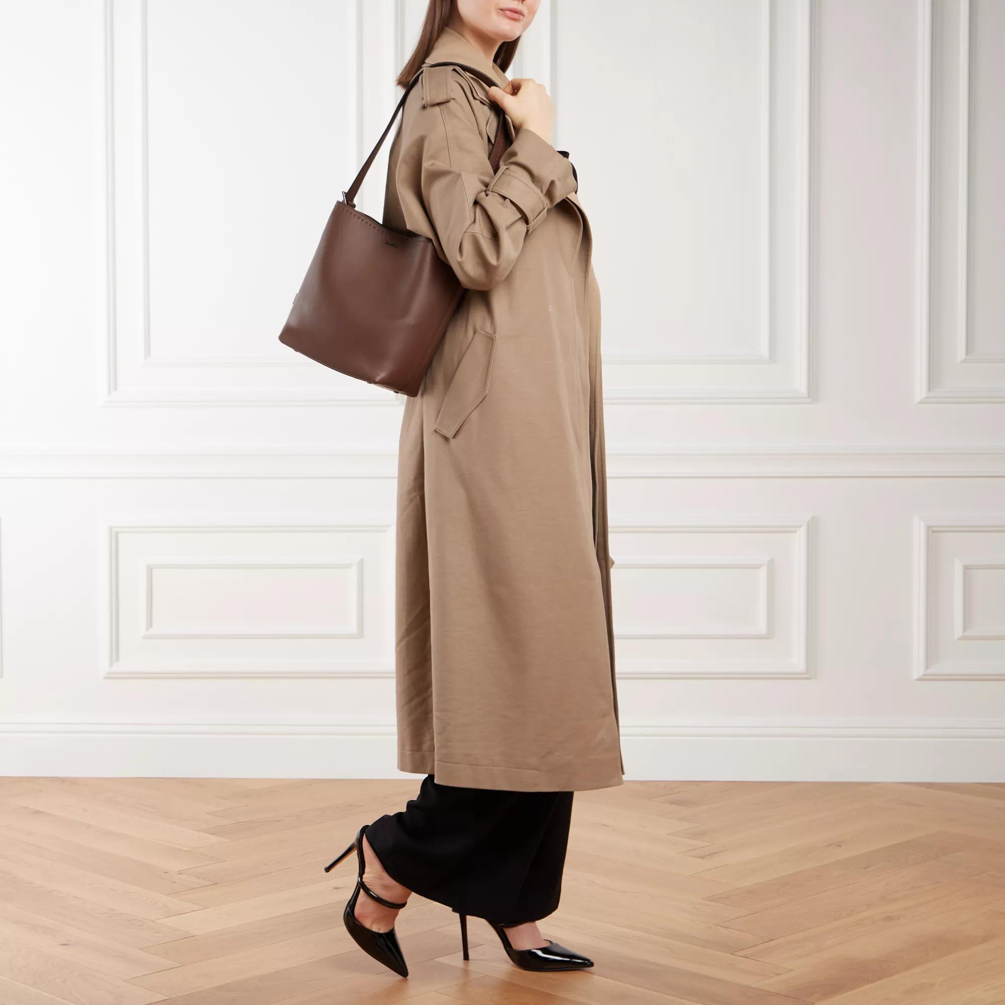 Max Mara Totes & shoppers Archetipo2 in bruin