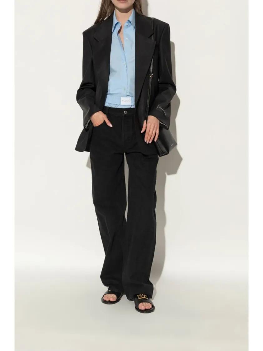 Thumbnail - Givenchy Sandalen - Flat Sandals With Gold-Tone Hardware - Gr. 36 (EU) - in Schwarz - für Damen