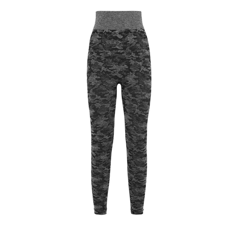 Plein Sport Leggings Leggings Camouflage schwarz