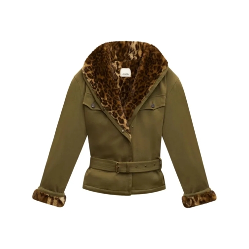 Isabel Marant Jerika Jacket Green Giacca di transizione