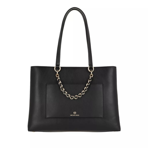 MICHAEL Michael Kors Cece MD Chain Tote Bag Black Shopping Bag