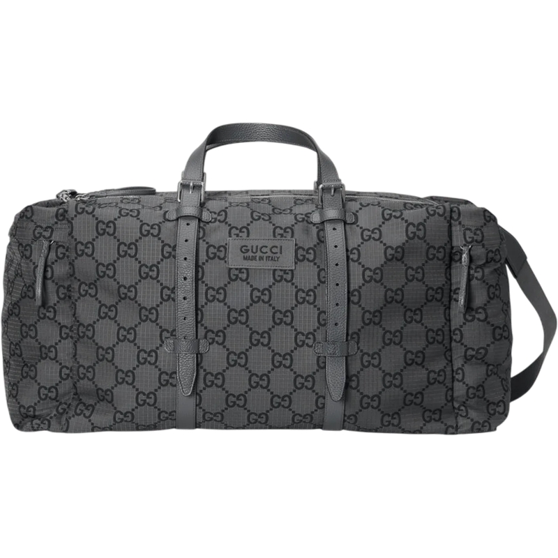 Gucci Weekender Borsone GG grigio grau