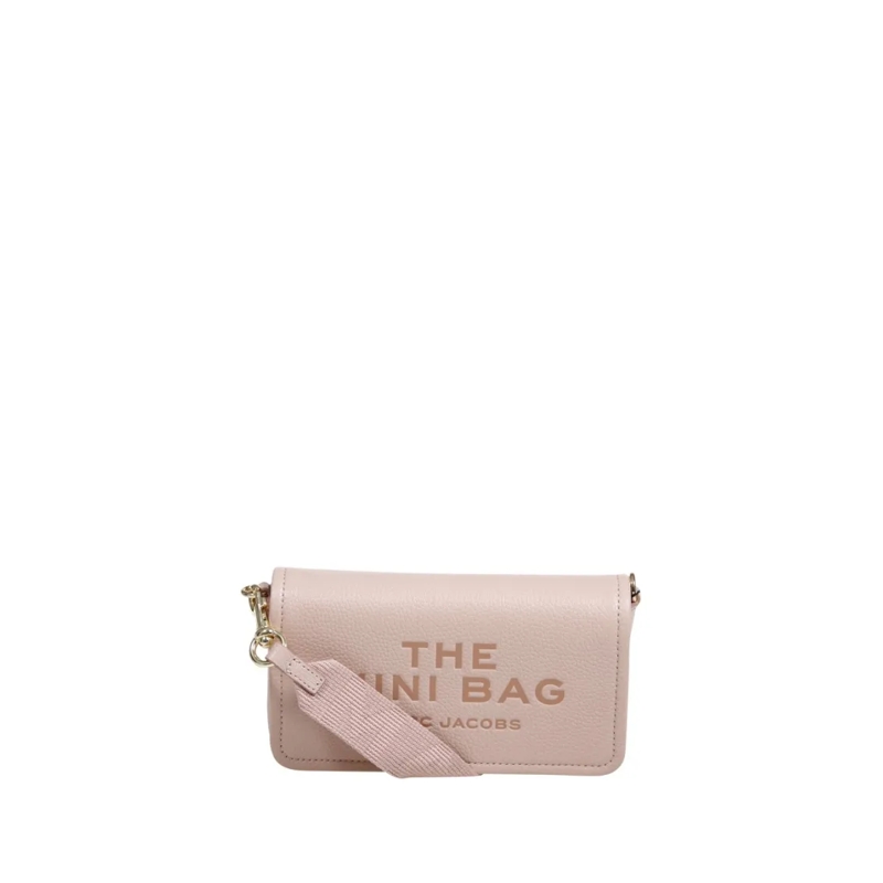 Marc Jacobs Pochette Rectangular Soft Leather Mini Bag Pink