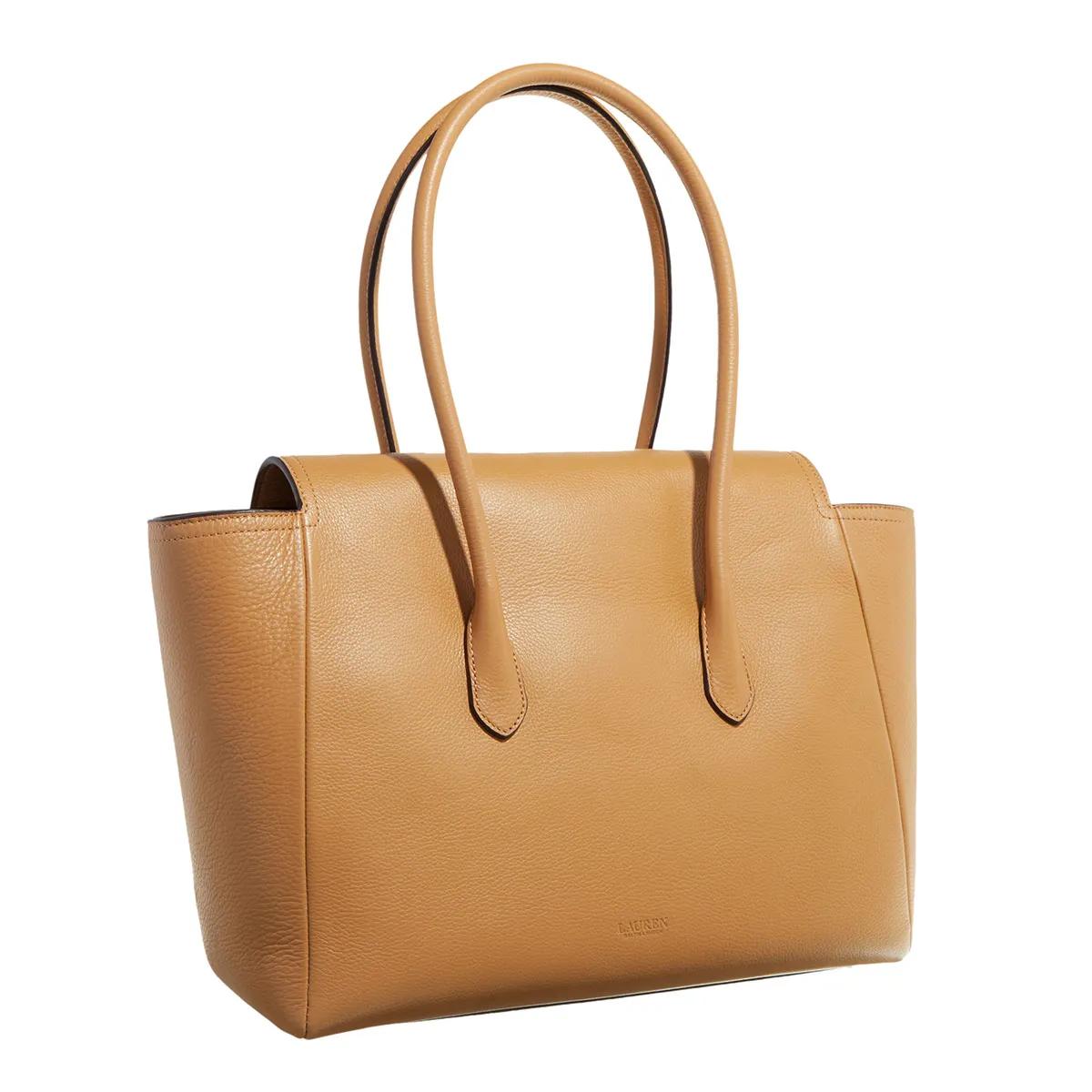 Lauren Ralph Lauren Satchels Tnnr Lg Schl Satchel Large in bruin